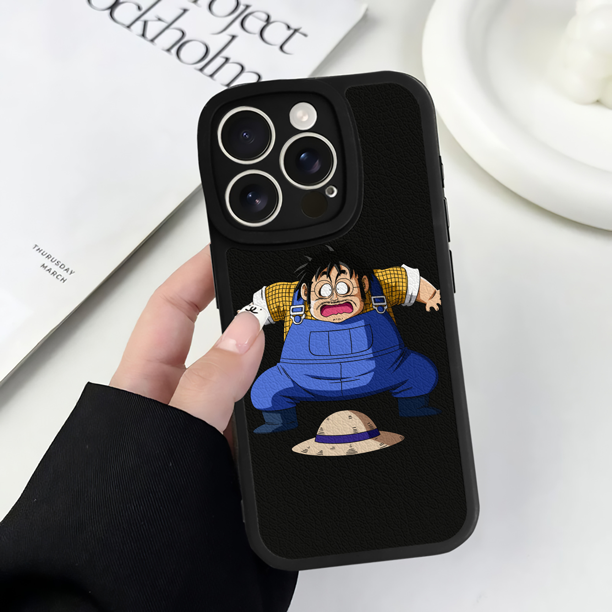 （画像用） ドラゴンボール DRAGON BALL 【iPhone 16シリーズ対応】シリコンスマホケース（レザー調） 材質：シリコン